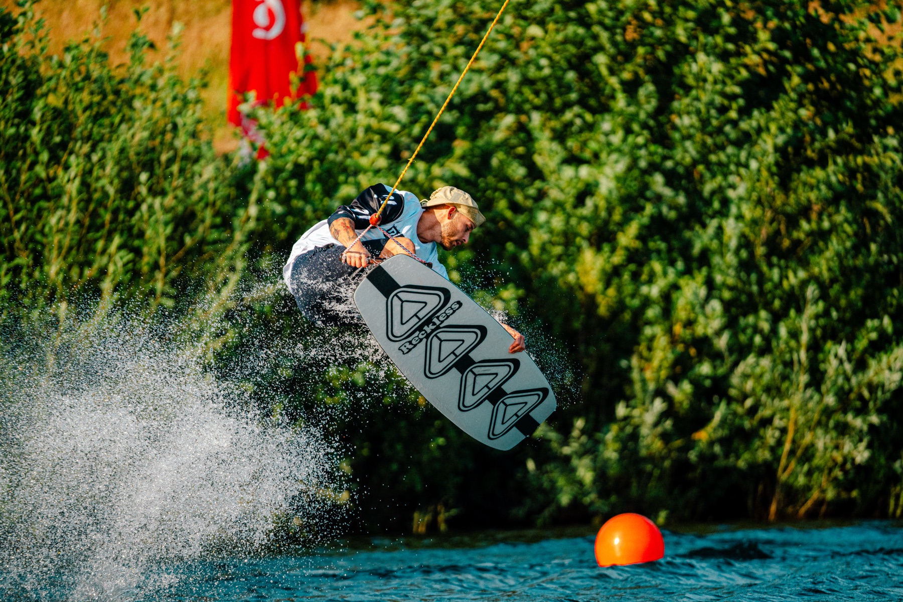 Wakeboard Seitsprung